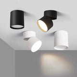 Dimmable Folding Rotating 350° LED Downlights 7W/10W/15W/18W COB LED Ceiling Spot Lights AC85~265V LED Wall Lamps Indoor Lighting