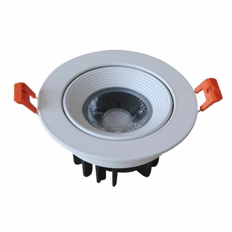 LED panel light Cold white Warm white 10W 12W 15W COB dimmable LED Downlight LED Light AC110V-AC240V