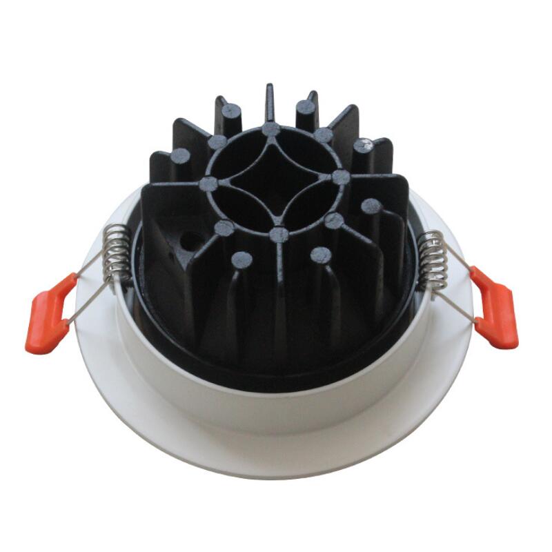 LED panel light Cold white Warm white 10W 12W 15W COB dimmable LED Downlight LED Light AC110V-AC240V