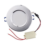 6Pcs/Lots Noble All Aluminum Dimmable 6 LED Downlight  Waterproof Warm White Cold White Recessed LED Lamp Spot Light 220V home