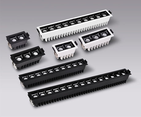 Dimmable LED Downlight Spot Light Indoor Recessed Lighting Linear bar Laser Blade Ceiling Line Lamp 2W/4W/6W/10W/20W/30W 