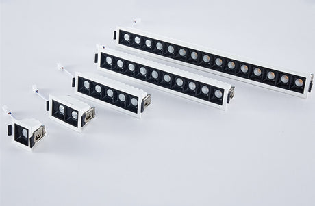 Dimmable LED Downlight Spot Light Indoor Recessed Lighting Linear bar Laser Blade Ceiling Line Lamp 2W/4W/6W/10W/20W/30W 