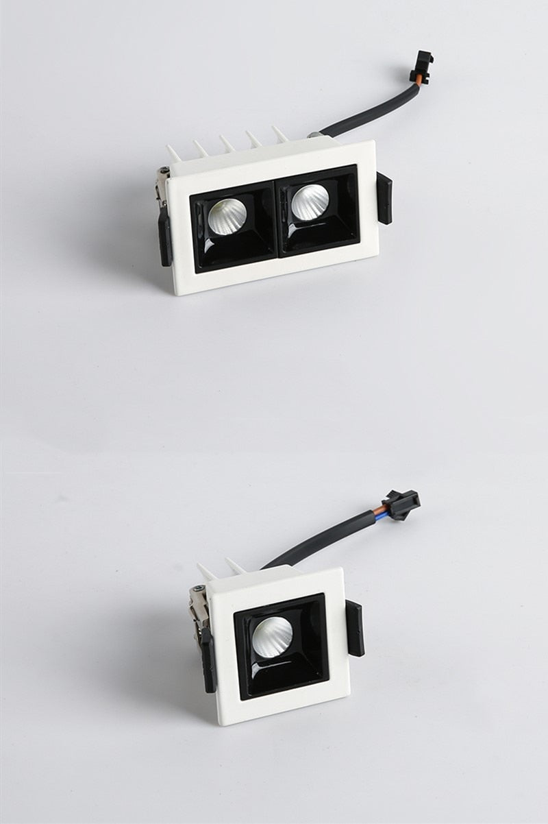 Dimmable LED Downlight Spot Light Indoor Recessed Lighting Linear bar Laser Blade Ceiling Line Lamp 2W/4W/6W/10W/20W/30W 