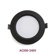 LED Downlight Waterproof IP65 3W 5W 7W 9W 12W 15W Warm Natural Cold White Spot Lamp AC 220V 230V 240V Indoor Lighting