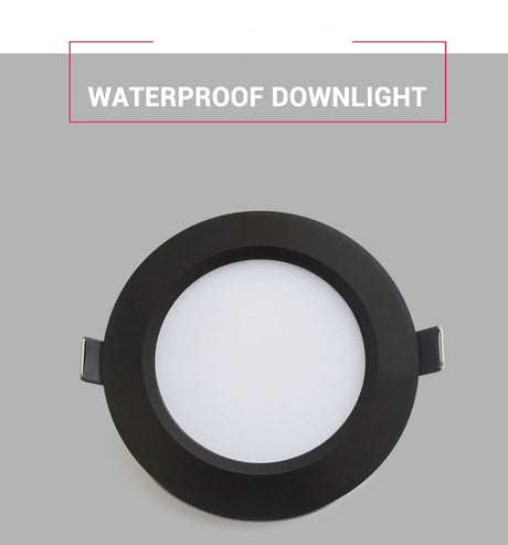 LED Downlight Waterproof IP65 3W 5W 7W 9W 12W 15W Warm Natural Cold White Spot Lamp AC 220V 230V 240V Indoor Lighting