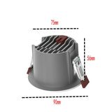 10W COB TRIAC Dimmable LED Downlights COB LED Recessed Ceiling Lamp Warm Cool White LED Spot Light