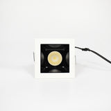 Square Black Anti-dazzling Screen 10W 12W Downlight Spot LED 15 Beam Interior Lighting Perfect for Home Office