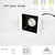 Square Black Anti-dazzling Screen 10W 12W Downlight Spot LED 15 Beam Interior Lighting Perfect for Home Office