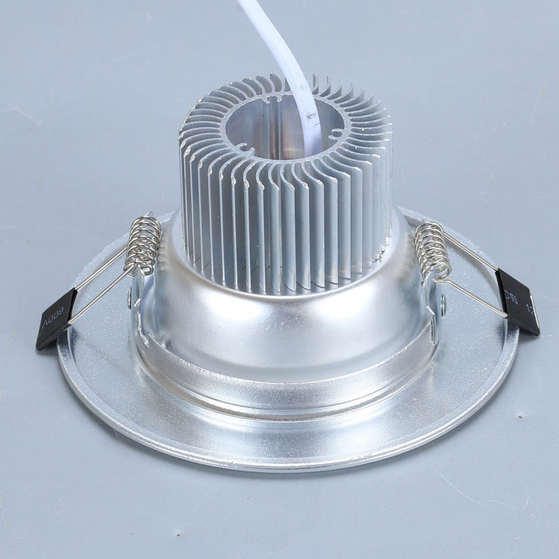 LED Downlight 3W 5W 7W 9W 12W 15W 18W 24W Round Concave Lamp 85V~260V LED Bulb Bedroom Kitchen LED Lights