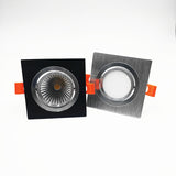 Square Recessed Dimmable COB LED Downlights 7W 9W 12W LED Ceiling Spot Lights AC85-265V LED Ceiling Lamps Indoor Lighting