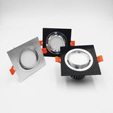 Square Recessed Dimmable COB LED Downlights 7W 9W 12W LED Ceiling Spot Lights AC85-265V LED Ceiling Lamps Indoor Lighting