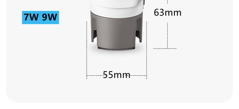 Dimmable COB LED Downlight 7W 9W AC85-265V Ceiling Spot Lights 12W 15W Natural White For Bedroom / Shop / Restaurant /Hotel