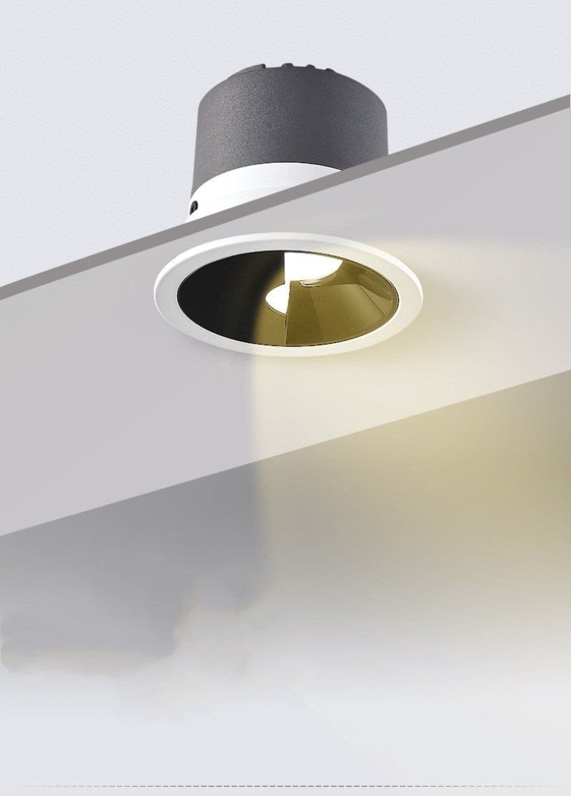 Dimmable COB LED Downlight 7W 9W AC85-265V Ceiling Spot Lights 12W 15W Natural White For Bedroom / Shop / Restaurant /Hotel