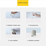 LED White Ceiling Lamp Aluminum  Adjustable 220V AC 360° Degrees Nordic Spot Light Living Room Foyer Indoor Lighting Downlights