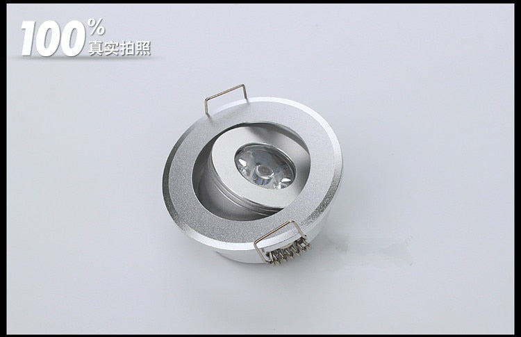 LED 1W 3W 6W MINI downlight 10PCS  High Power Recessed Ceiling Down Light Lamps LED Downlights for Living Room Cabinet Bedroom