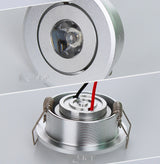 LED 1W 3W 6W MINI downlight 10PCS  High Power Recessed Ceiling Down Light Lamps LED Downlights for Living Room Cabinet Bedroom