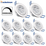 Dimmable LED Downlight Have Warm White Light And Cold White Light For Living Room Bedroom Kitchen And Children Room