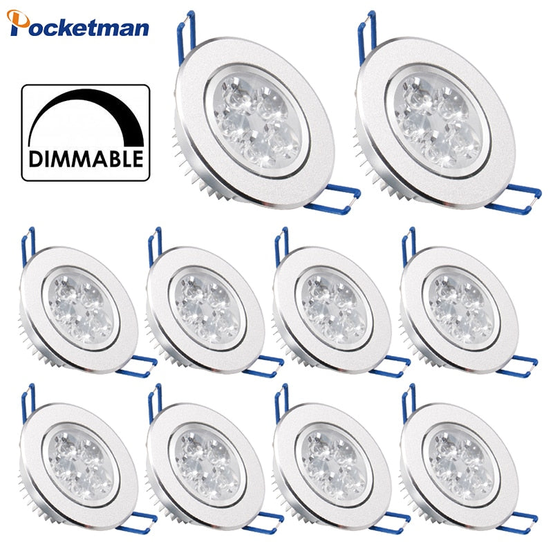 Dimmable LED Downlight Have Warm White Light And Cold White Light For Living Room Bedroom Kitchen And Children Room