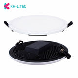 KHLITEC 2 PACK Downlight LED 8W 16W 22W 30W Round Recessed Surface Mounted LED Panel 85-265V For Living Room Bedroom Kitchen