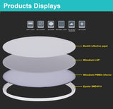 KHLITEC 2 PACK Downlight LED 8W 16W 22W 30W Round Recessed Surface Mounted LED Panel 85-265V For Living Room Bedroom Kitchen