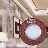 FLKL Chinatown Chinese Style LED Downlight 3W 5W Household Aluminum Alloy And Resin Material Embedded LED Downlight