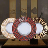 FLKL Chinatown Chinese Style LED Downlight 3W 5W Household Aluminum Alloy And Resin Material Embedded LED Downlight
