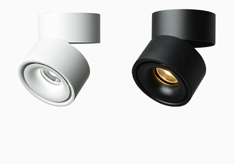 Surface Mounted Mini Embedded COB LED Downlights 8W 10W 12W 15W 360 degree rotation LED Ceiling Lamp Spot Light LED downlight