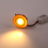 LED Downlight 3W Round COB Lamp AC110V or 220V Led Bulb Bedroom Kitchen Recessed Down Lights Indoor Light