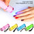 LED Flashlight UV Lamp Portable for Nail Gel Fast Dryer Cure 4 Colors Nail Dryer Mini LED Downlights Makeup Tools 12w 8.7* 2.6cm