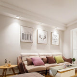 Dimmable COB downlight super bright embedded luminous LED spotlight home interior lighting AC220V anti-glare ceiling light