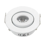 LED Downlight 10pcs/lot Jewelry Show Case Cabinet Spot Lamp White MINI LED Downlight 3W
