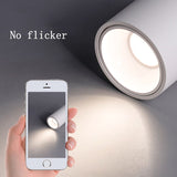 Round Dimmable Surface Mounted LED Downlights 7W 9W 12W 15W 18W COB LED Ceiling Spot Lights AC110-220V LED Lamp Indoor Lighting