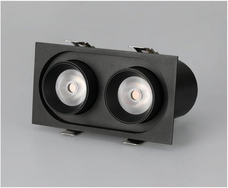 360° rotating flexible COB LED downlight, 9W 12W 18W LED ceiling spotlight, AC85~265V, indoor lighting LED light