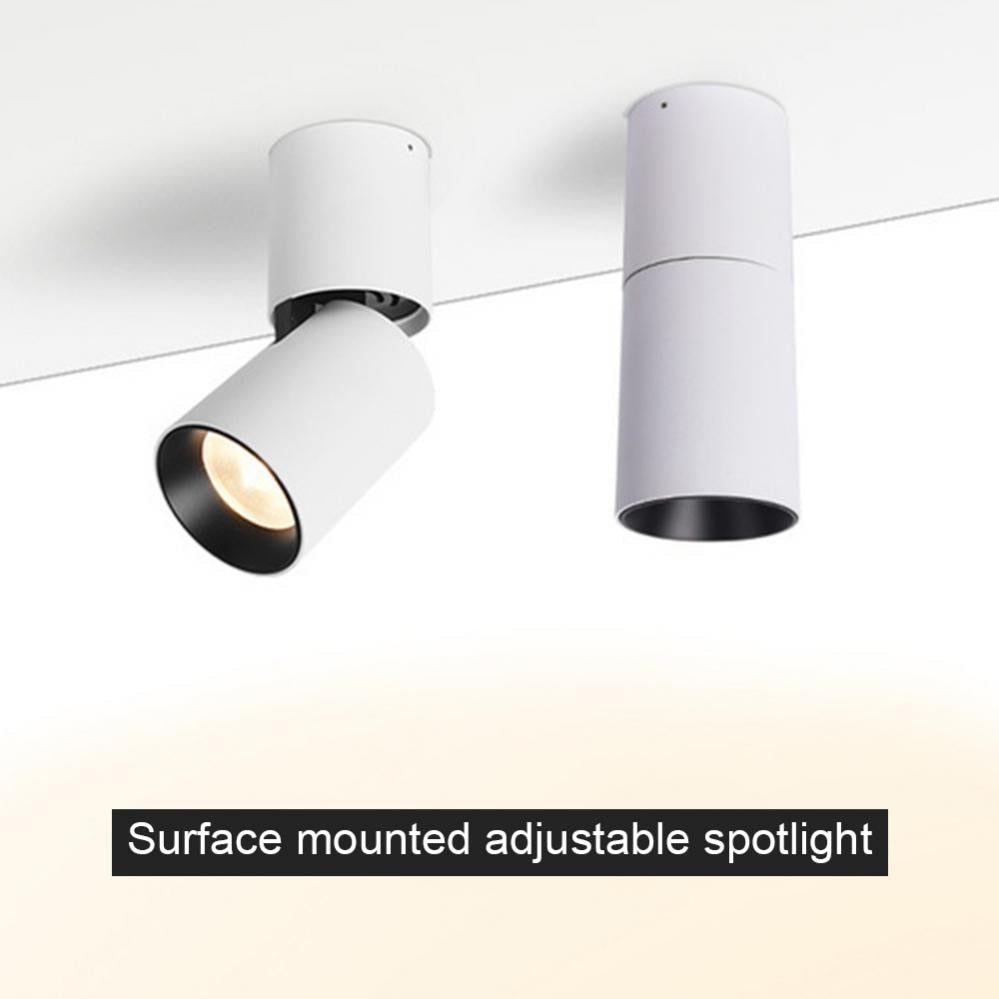 Downlight AC85-265V Folding Rotation LED Downlight Ceiling Spot Lights LED Wall Lamp for Indoor Lighting