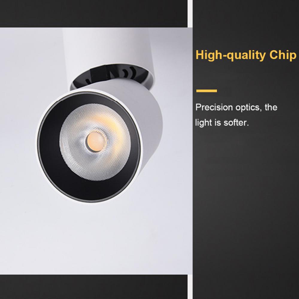 Downlight AC85-265V Folding Rotation LED Downlight Ceiling Spot Lights LED Wall Lamp for Indoor Lighting