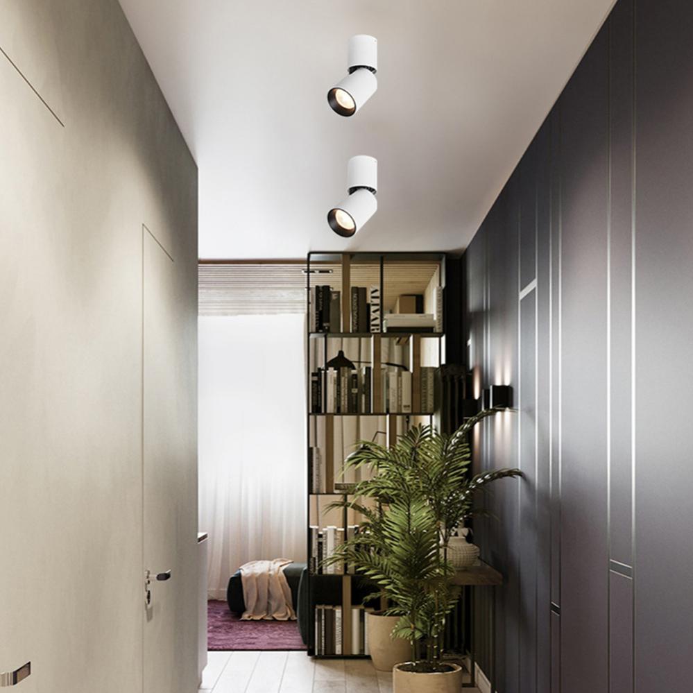 Downlight AC85-265V Folding Rotation LED Downlight Ceiling Spot Lights LED Wall Lamp for Indoor Lighting