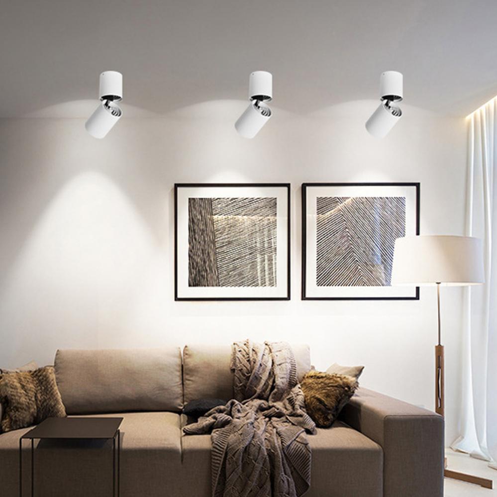 Downlight AC85-265V Folding Rotation LED Downlight Ceiling Spot Lights LED Wall Lamp for Indoor Lighting