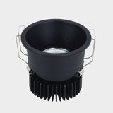 Narrow Border Anti-glare Dimmable Recessed COB LED Downlights AC85-265V 9W 12W 15W 20W LED Ceiling Lamps Hotel Villa Lighting