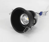 Narrow Border Anti-glare Dimmable Recessed COB LED Downlights AC85-265V 9W 12W 15W 20W LED Ceiling Lamps Hotel Villa Lighting