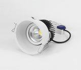 Narrow Border Anti-glare Dimmable Recessed COB LED Downlights AC85-265V 9W 12W 15W 20W LED Ceiling Lamps Hotel Villa Lighting