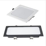 Panel Embedded LED Downlight 12W 18W 24W  Square LED Spotlight LED Ceiling Light AC110V 220V