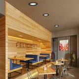 Circular Recessed LED Downlights 3W 7W 9W 12W 15W 40W COB LED Ceiling Spot Lights AC220-240V LED Ceiling Lamps Indoor Lighting