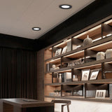 Circular Recessed LED Downlights 3W 7W 9W 12W 15W 40W COB LED Ceiling Spot Lights AC220-240V LED Ceiling Lamps Indoor Lighting