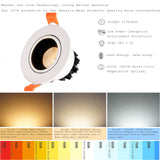 GD 3W 5W 10W 12W 15W LED Downlight AC220 Spot LED Anti Glare LED Spot For Home Decor + LED Driver