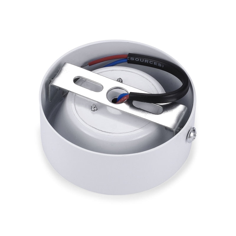 Round Surface Mounted LED Downlights 3W 5W 7W 9W 12W Mounted LED Spot Light 220V Down Light black / white / gold body