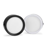 Round Surface Mounted LED Downlights 3W 5W 7W 9W 12W Mounted LED Spot Light 220V Down Light black / white / gold body