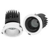 LED Recessed Downlight 220V 110V Dimmable 20W 25W 30W 36W COB CRI92 LED Spot lights Lighting Kits Ceiling Lights with LED Drive LED Ceiling Spot