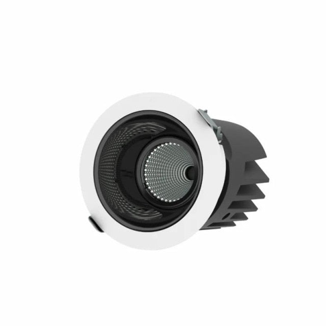 LED Recessed Downlight 220V 110V Dimmable 20W 25W 30W 36W COB CRI92 LED Spot lights Lighting Kits Ceiling Lights with LED Drive LED Ceiling Spot