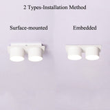 Indoor 7W 14W LED Downlight Ceiling Mounted Spotlight Downlights for Bedroom Living Room Corridor