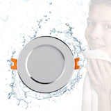 LED Dimmable Waterproof Recessed Downlight 5W 7W 9W LED Spot Light Ceiling Lamp Home Lighting AC 110V 220V For For Bathroom Lamp